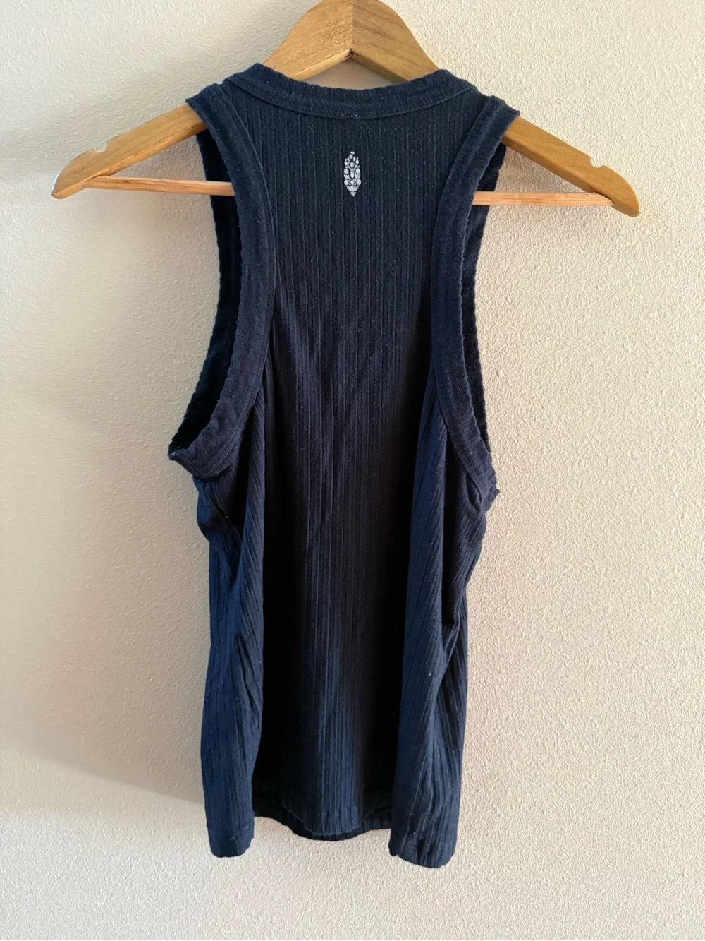 FP Movement by Free People Black Ribbed Tank